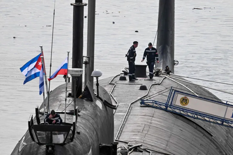 Ukrainian forces strike Russian submarine in Novorossiysk