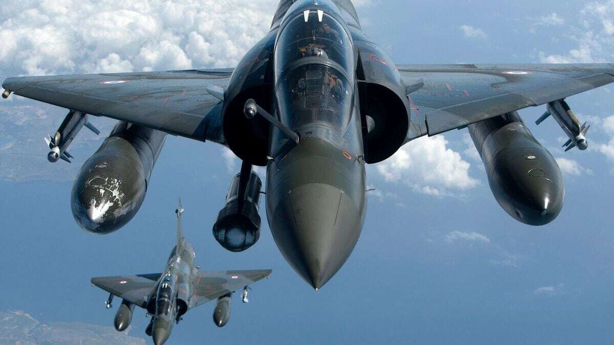 Украина развернула французские истребители Mirage 2000 против российского воздушного нападения