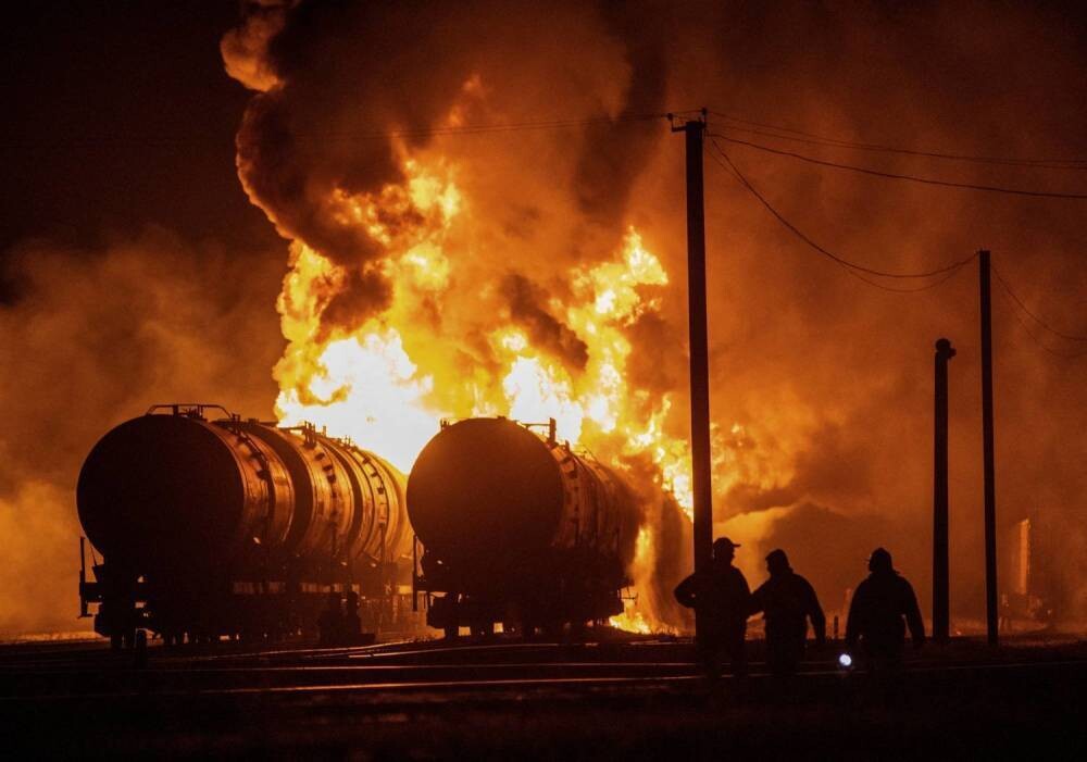 Украина ударила по российскому нефтяному рефинери на Уфе