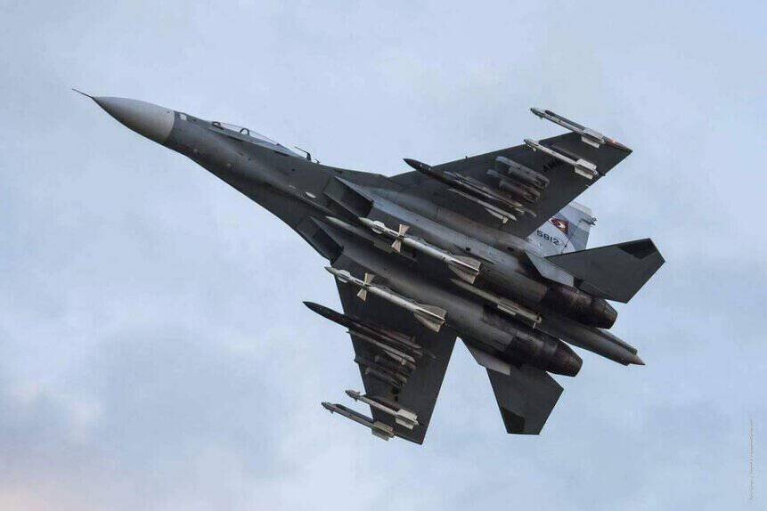 Ukraine Destroys Russian Su-30 Fighter