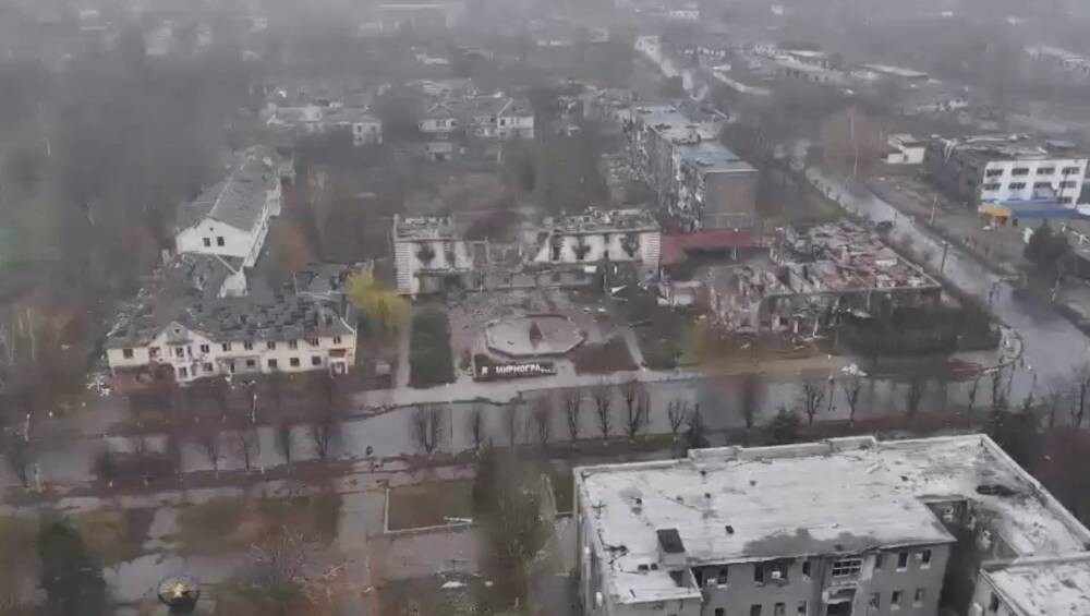 Kyiv's oldest resident wraps herself in layers due to lack of heating