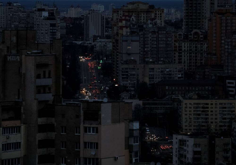 Power Outages in Ukraine After Russian Strikes