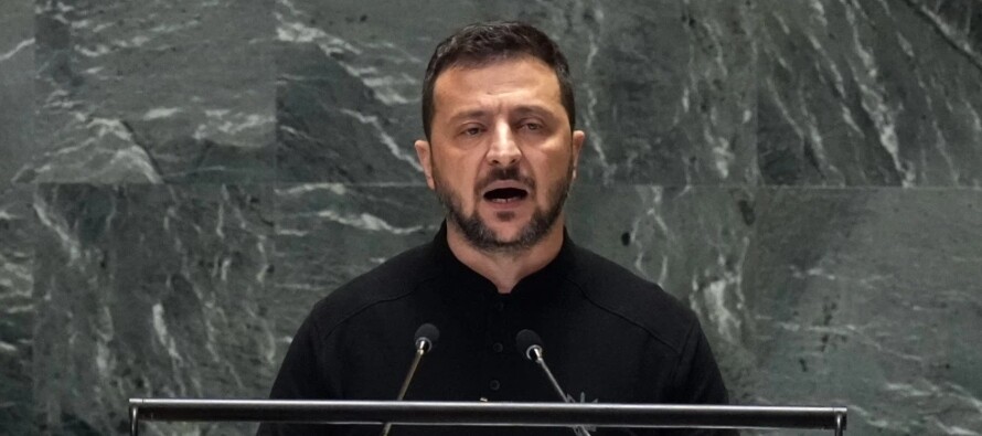 Зеленский призывает мировых лидеров поддержать Украину на ООН