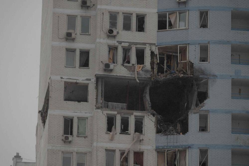 Drone Damages Qatari Embassy Building in Kiev