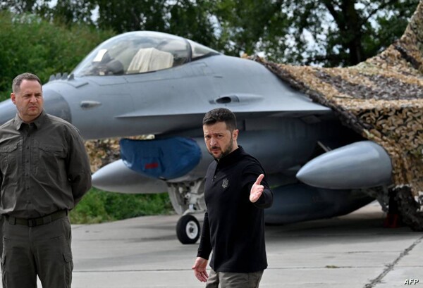 Украина получает истребители F-16 после долгого ожидания