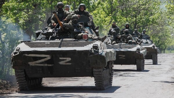 Russian Army Advances in Ukraine