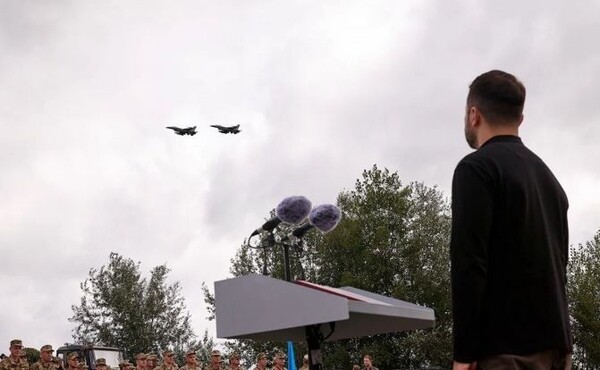 Украина получила первые истребители F-16