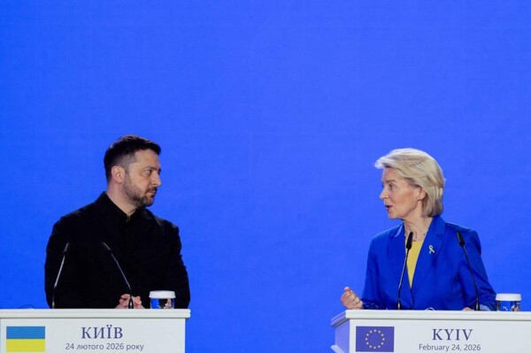 Von der Leyen on EU Support for Ukraine in Kyiv