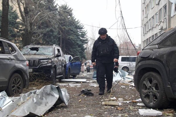 Three killed in Russian rocket strike on Dnipro
