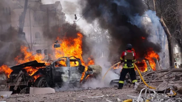 Ukraine and Russia exchange statements on overnight drone attacks