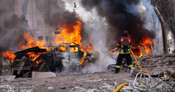 Governor reports casualties from Russian strike