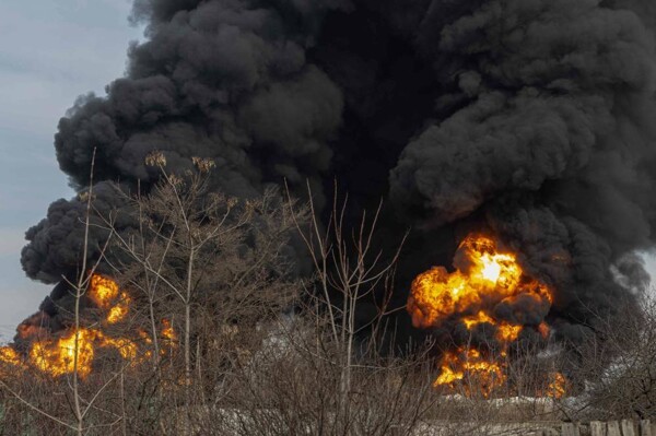 Ukraine Strikes Oil Facilities in Russia