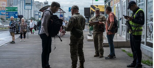 Рейды по набору в армию Украины в Киеве и за его пределами